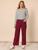 Marine Wide Leg Pant - Shiraz rc&co