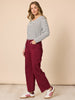 Marine Wide Leg Pant - Shiraz rc&co