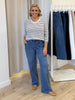 Hudson Wide Leg Jean - Denim
