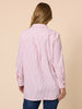 Off the Cuff Stripe Print Shirt - Red/White rc&co