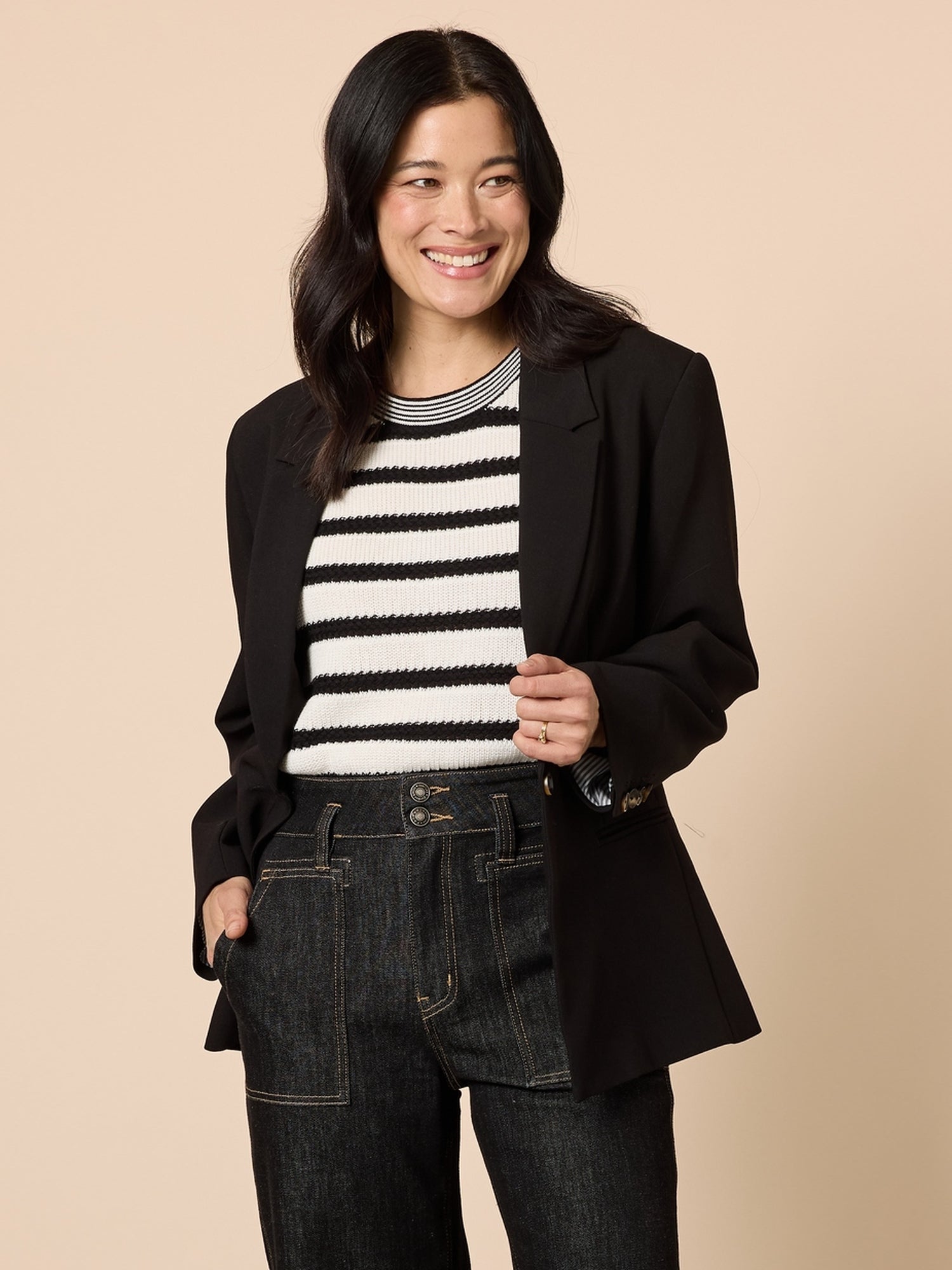 Maddison Blazer - Black rc&co