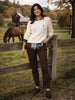 Miracle Slim Leg Denim Jean - Coffee