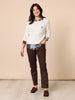 Hampton Cable Knit Jumper - Ivory