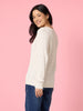 Hampton Cable Knit Jumper - Ivory