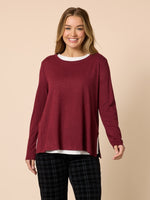 Alicia 2 in 1 Top - Shiraz