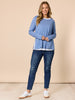 Alicia 2 in 1 Top - Blue