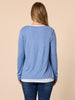 Alicia 2 in 1 Top - Blue