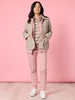 Idaho Stripe Print Knit - Natural Blush rc&co