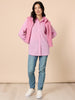 Hampton Cable Knit Jumper - Pink