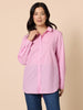 Savannah Stripe Print Shirt - Pink rc&co