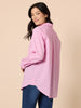 Savannah Stripe Print Shirt - Pink rc&co