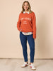 New York Knit Jumper - Maple rc&co