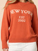 New York Knit Jumper - Maple rc&co