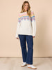 Chevalier Print Knit - Ivory Multi