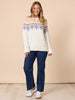 Chevalier Print Knit - Ivory Multi rc&co