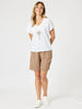 The Lino Short - Nutmeg rc&co