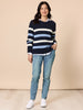 Marvel High Rise Stretch Jean - Denim