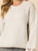 Chic Heart Knit - Ivory rc&co