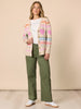 Charming Print Cardigan - Natural Multi rc&co