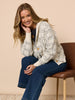 Mademoiselle Print Jacket - Ivory rc&co