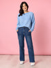 Tenille Rib Knit - Blue rc&co