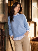 Tenille Rib Knit - Blue