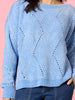 Tenille Rib Knit - Blue rc&co