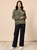 Tenille Rib Knit - Khaki rc&co