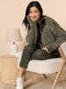 Tenille Rib Knit - Khaki rc&co