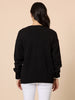 Manhattan Zip Knit Cardigan - Black rc&co