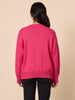 Manhattan Zip Knit Cardigan - Hot Pink rc&co
