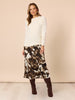 La Perla Embellished Knit with Scarf - Ivory rc&co