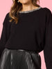 Nero Diamante Knit - Black - rc&co