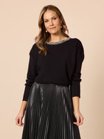 Nero Diamante Knit - Black