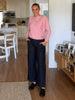 Billie Ribbed Batwing Knit - Blush