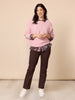 Miracle Slim Leg Denim Jean - Coffee
