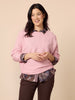 Billie Ribbed Batwing Knit - Blush rc&co