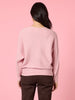 Billie Ribbed Batwing Knit - Blush rc&co