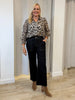 Cheetah Print Sheer Shirt - Animal