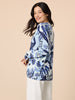 Newport Paisley Print Knit - Blue/Multi rc&co