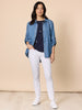 Marvel High Rise Stretch Jean - White