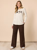 The NYC Long Sleeve Tee - Natural