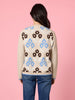 Vermont Floral Print Knit Jumper - Natural Multi rc&co