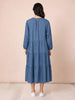 Macy Tiered Dress - Denim