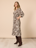 Metropolitan Animal Print Dress - Natural Multi rc&co