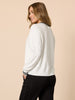 NYC Sports Embroidered Top - Ivory rc&co