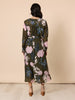 Colorado Floral Print Dress - Khaki Multi RC&CO