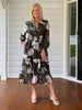 Colorado Floral Print Dress - Khaki Multi RC&CO
