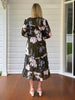 Colorado Floral Print Dress - Khaki Multi RC&CO