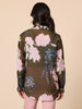 Colorado Floral Print Sheer Shirt - Khaki Multi rc&co